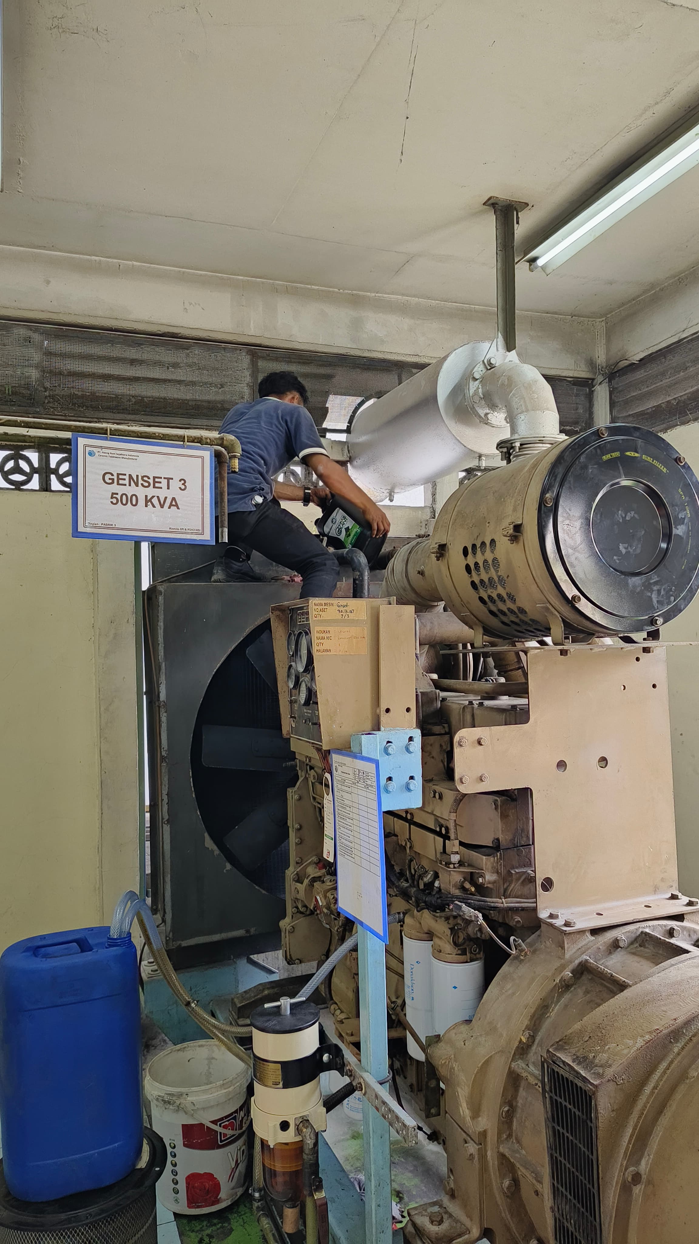 Overhaul Genset documentation