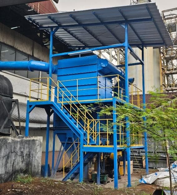 Refurbished Dust Collector and Wet Scrubber documentation