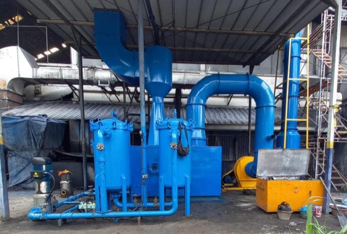 Refurbished Dust Collector and Wet Scrubber documentation