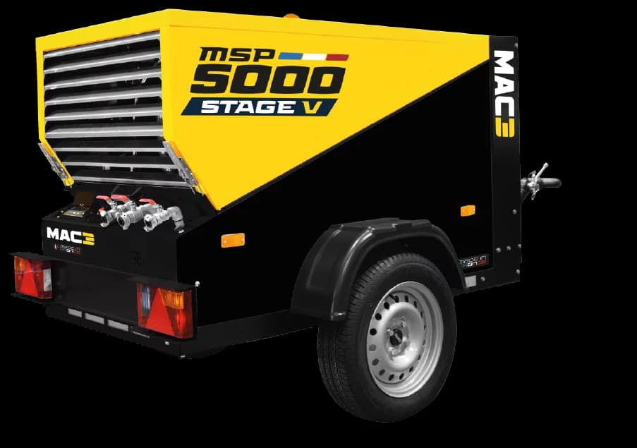 MAC3 MSP5000 diesel compressor