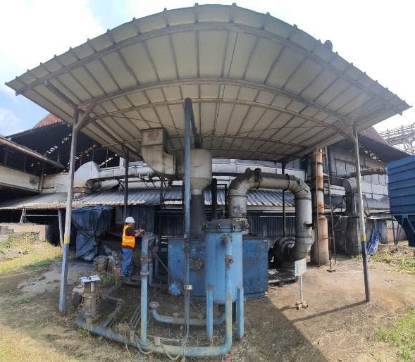 Refurbished Dust Collector and Wet Scrubber